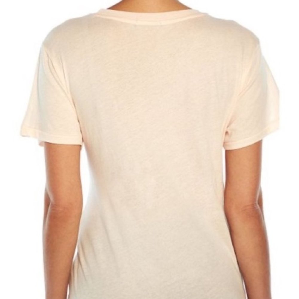 New Wildfox Con Tequila Keke Graphic Print Jersey Tee in Pink Salt NWT Small - Picture 3 of 10
